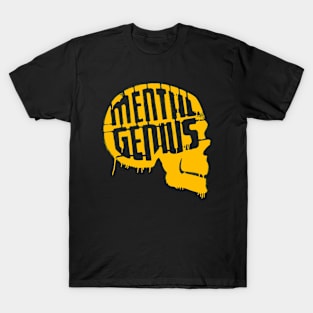 MENTAL GENIUS - Collector yellow edition T-Shirt